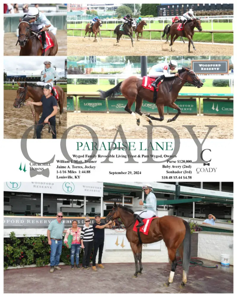 Paradise Lane - 092924 Race 03 Cd Churchill Downs