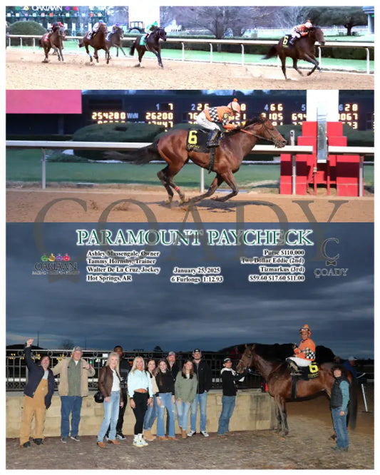 Paramount Paycheck - 01-25-25 R12 Op Oaklawn Park