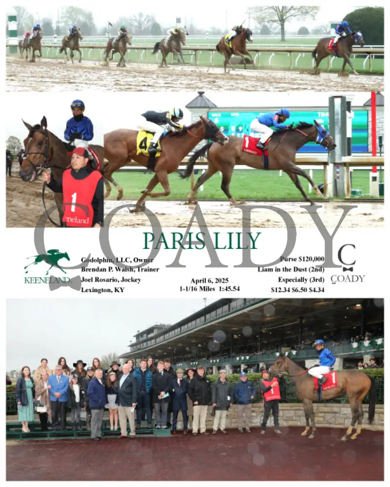 PARIS LILY - 04-06-25 - R06 - KEE Keeneland