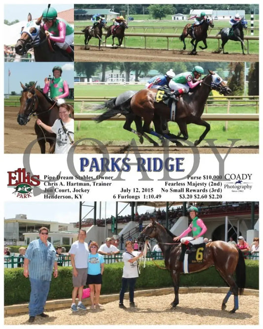 Parks Ridge - 071215 Race 02 Elp Ellis Park