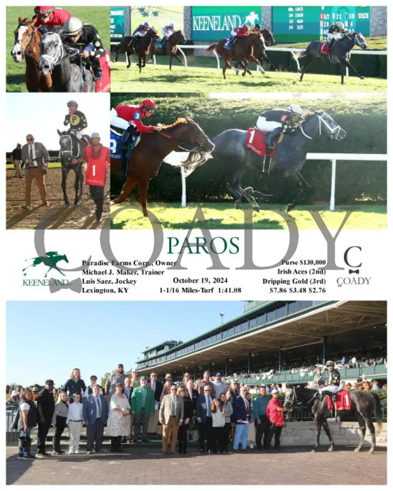 Paros - The Newtownanner Stud Julep Cup By Farm 10-19-24 R08 Kee Keeneland