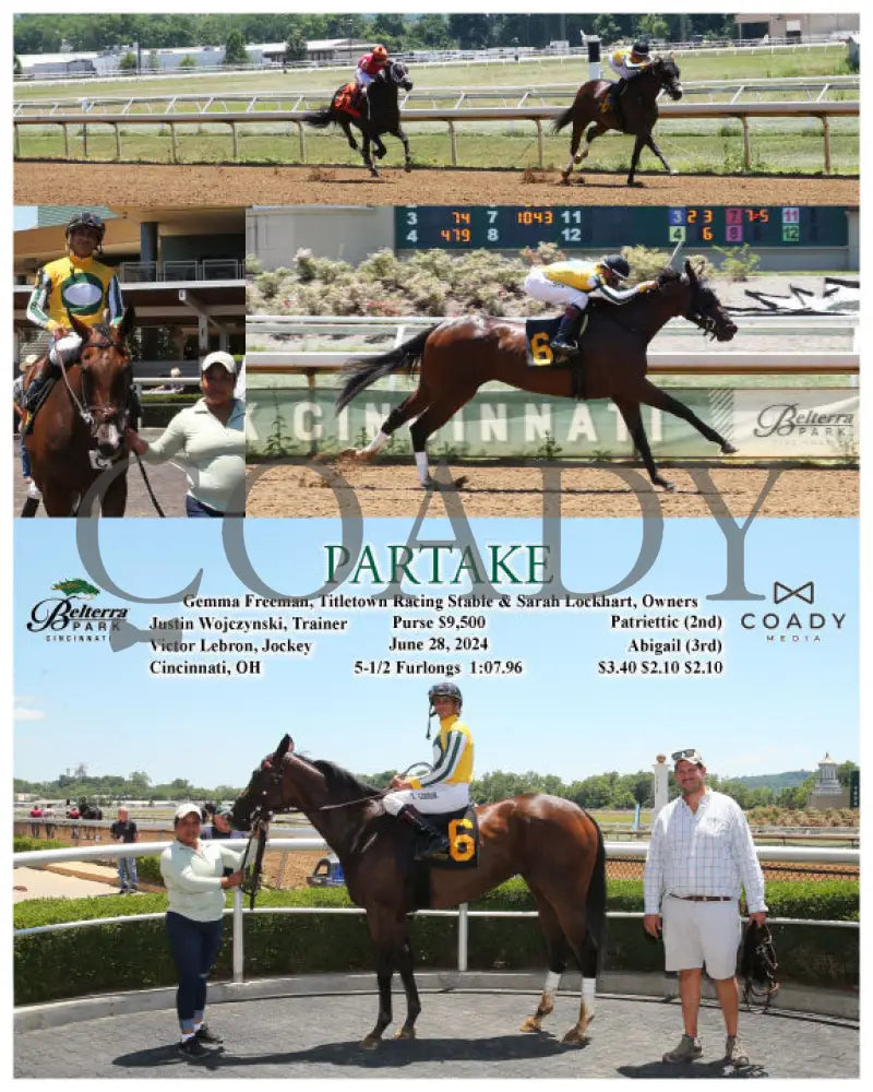 Partake - 062824 Race 03 Btp Belterra Park