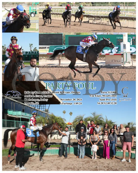 Party Foul - 11-20-24 R04 Tup Turf Paradise