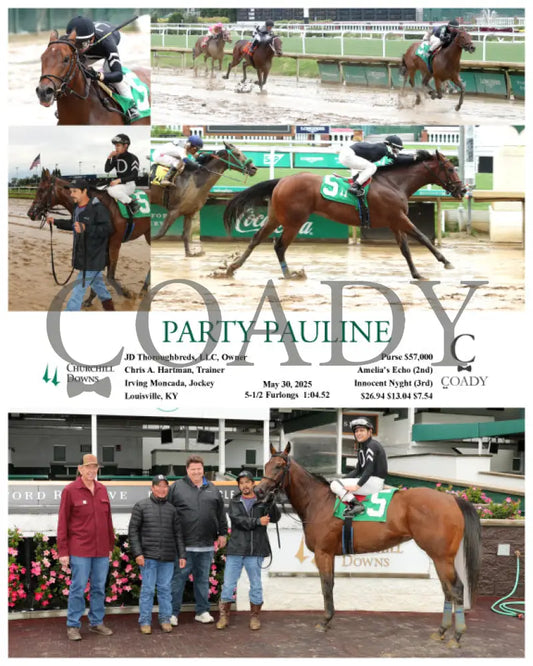 PARTY PAULINE - 05-30-25 - R04 - CD Churchill Downs