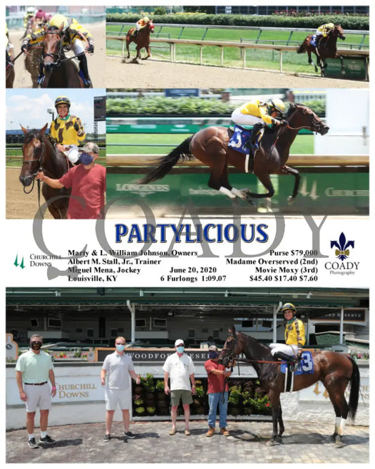Partylicious - 06-20-20 R04 Cd Churchill Downs
