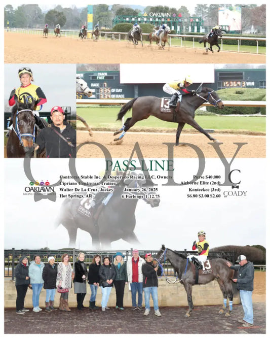 Pass Line - 01-26-25 R07 Op Oaklawn Park