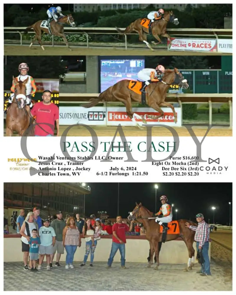 Pass The Cash - 07-06-24 R05 Ct Hollywood Casino At Charles Town Races
