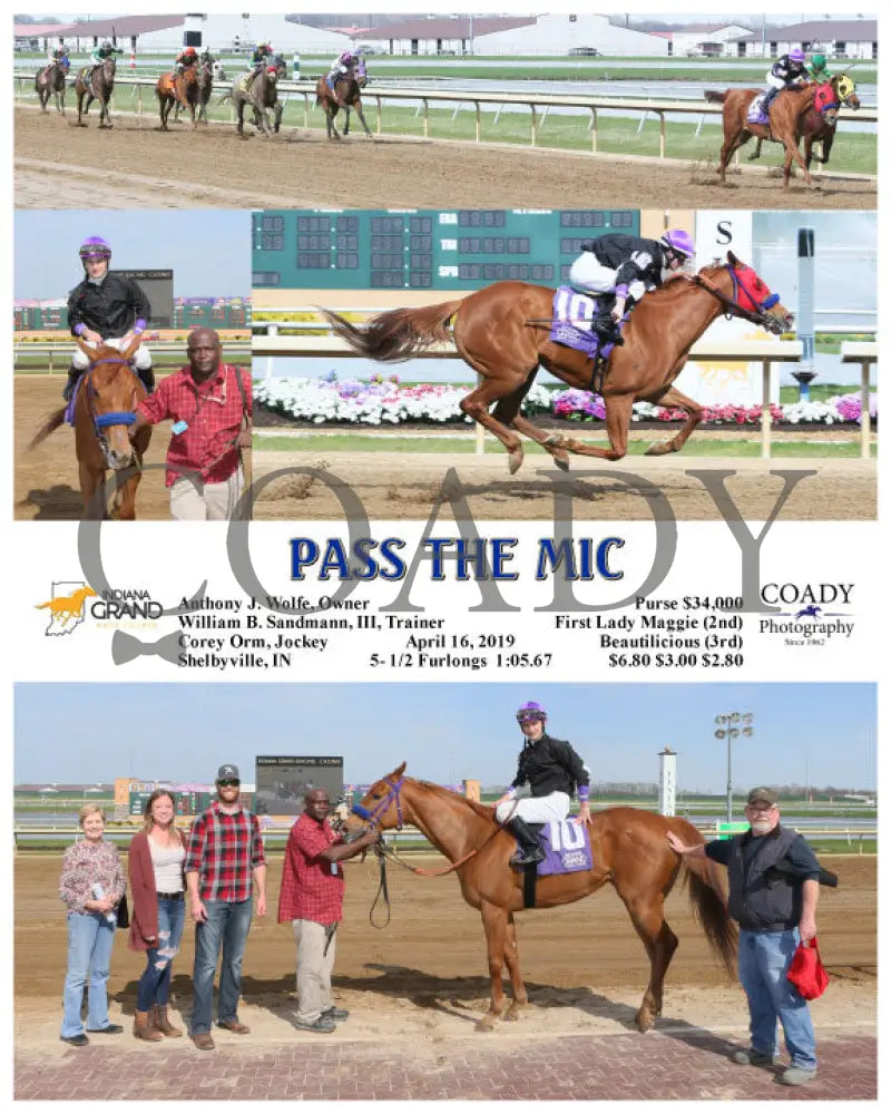 Pass The Mic - 04-16-19 R06 Ind Indiana Grand