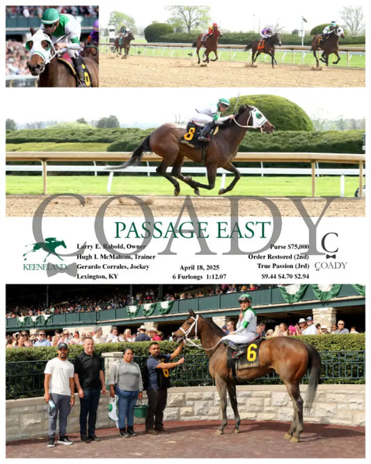 PASSAGE EAST - 04-18-25 - R07 - KEE Keeneland