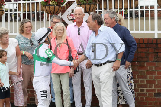Passion Play - The Edward P Evans Stakes 07-20-24 R05 Colonial Downs Celebration.jpg
