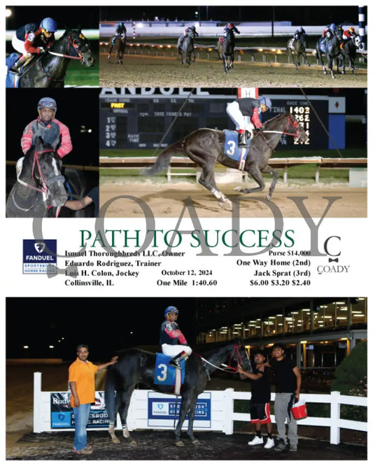 Path To Success - 10-12-24 R07 Fan Fanduel Sportsbook Horse Racing
