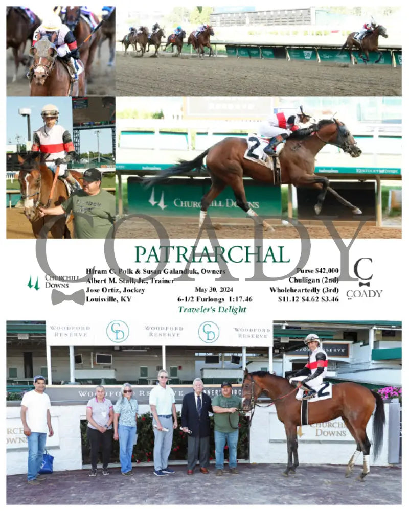 Patriarchal - 05-30-24 R04 Cd Churchill Downs