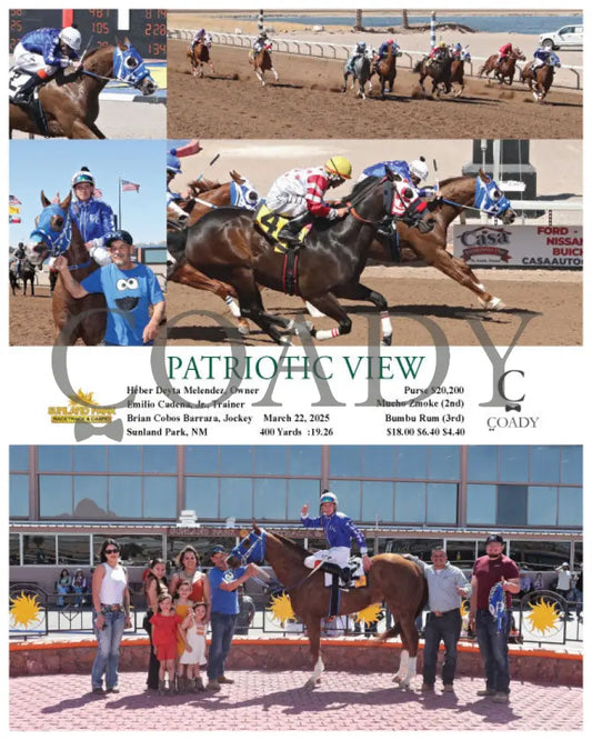 PATRIOTIC VIEW - 03-22-25 - R06 - SUN Sunland Park