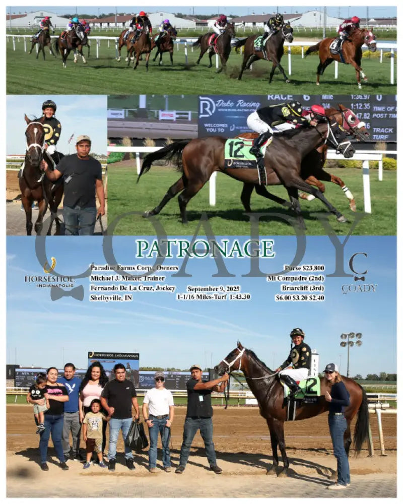 PATRONAGE - 09-09-25 - R06 - IND Indiana Grand