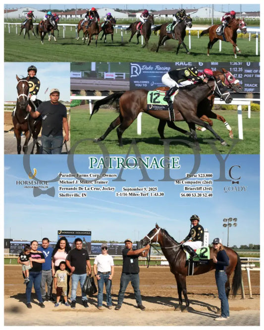 PATRONAGE - 09-09-25 - R06 - IND Indiana Grand