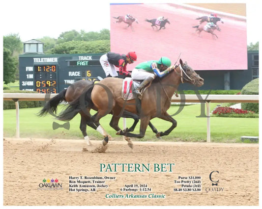 Pattern Bet - 04 - 19 - 24 R06 Op A Oaklawn Park
