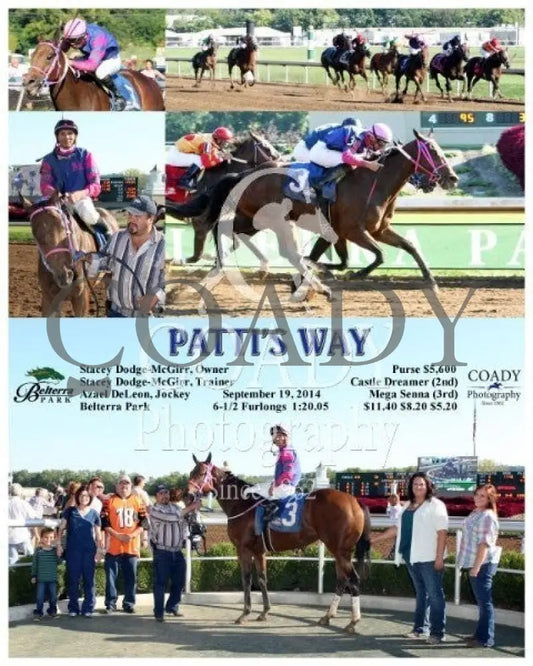 Patti’s Way - 091914 Race 05 Btp Belterra Park