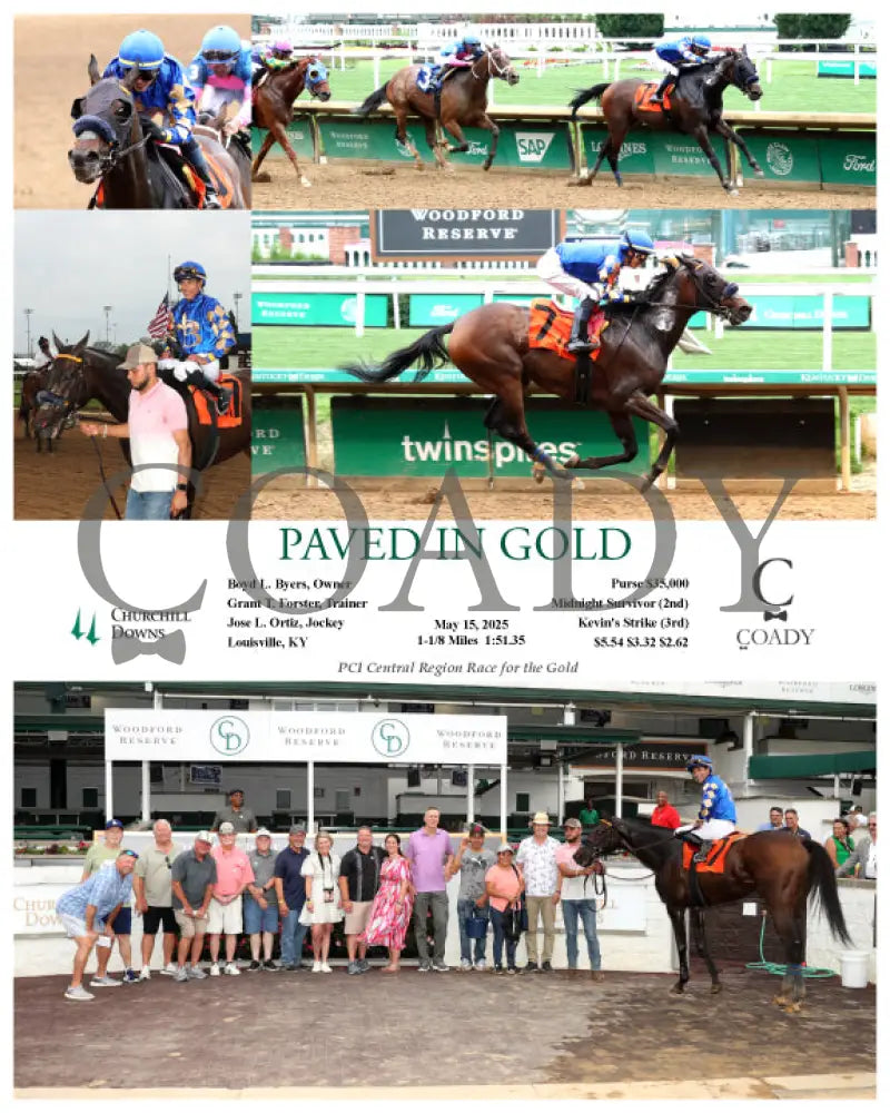 PAVED IN GOLD - 05-15-25 - R05 - CD Churchill Downs