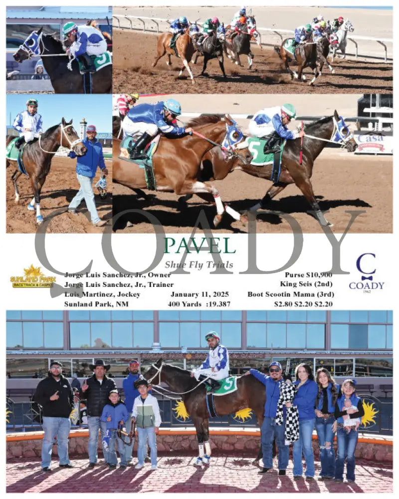 Pavel - Shue Fly Trials 01-11-25 R04 Sun Turfway Park