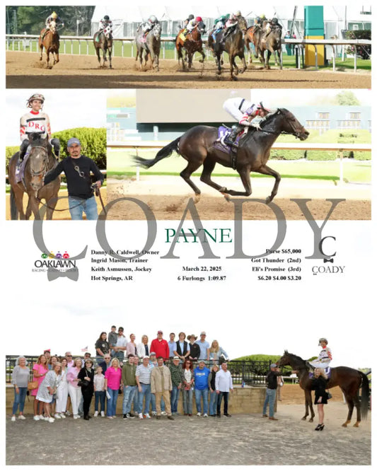PAYNE - 03-22-25 - R09 - OP Oaklawn Park