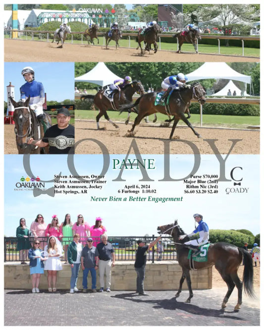 Payne - 04 - 06 - 24 R01 Op Oaklawn Park