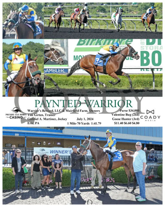 Paynted Warrior - 07-01-24 R06 Pid Presque Isle Downs