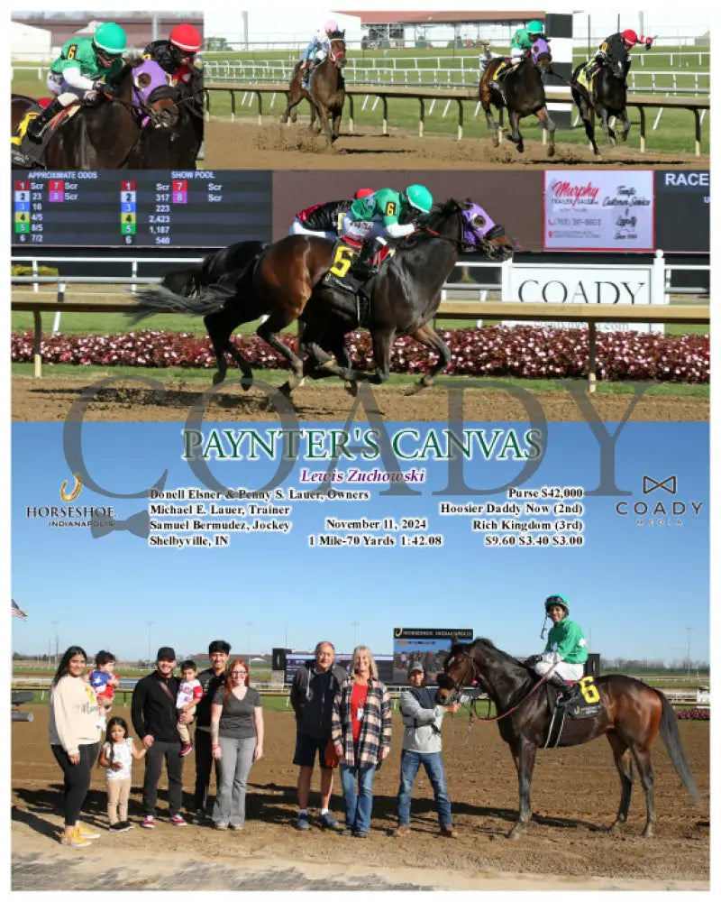 Paynter’s Canvas - Lewis Zuchowski 11-11-24 R03 Ind Indiana Grand