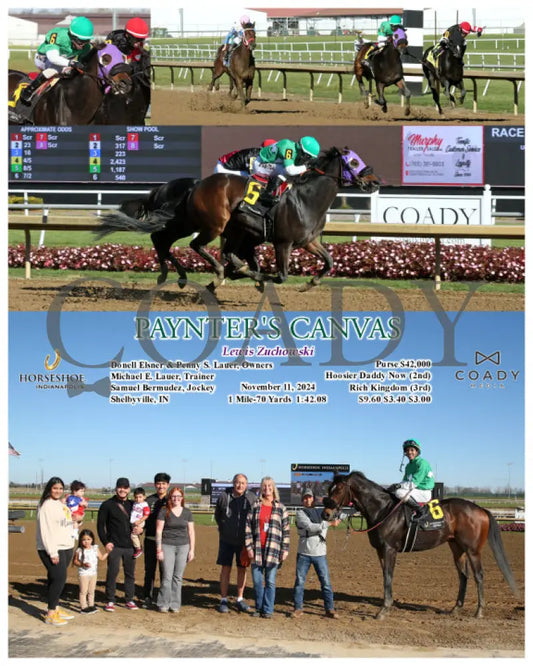 Paynter’s Canvas - Lewis Zuchowski 11-11-24 R03 Ind Indiana Grand