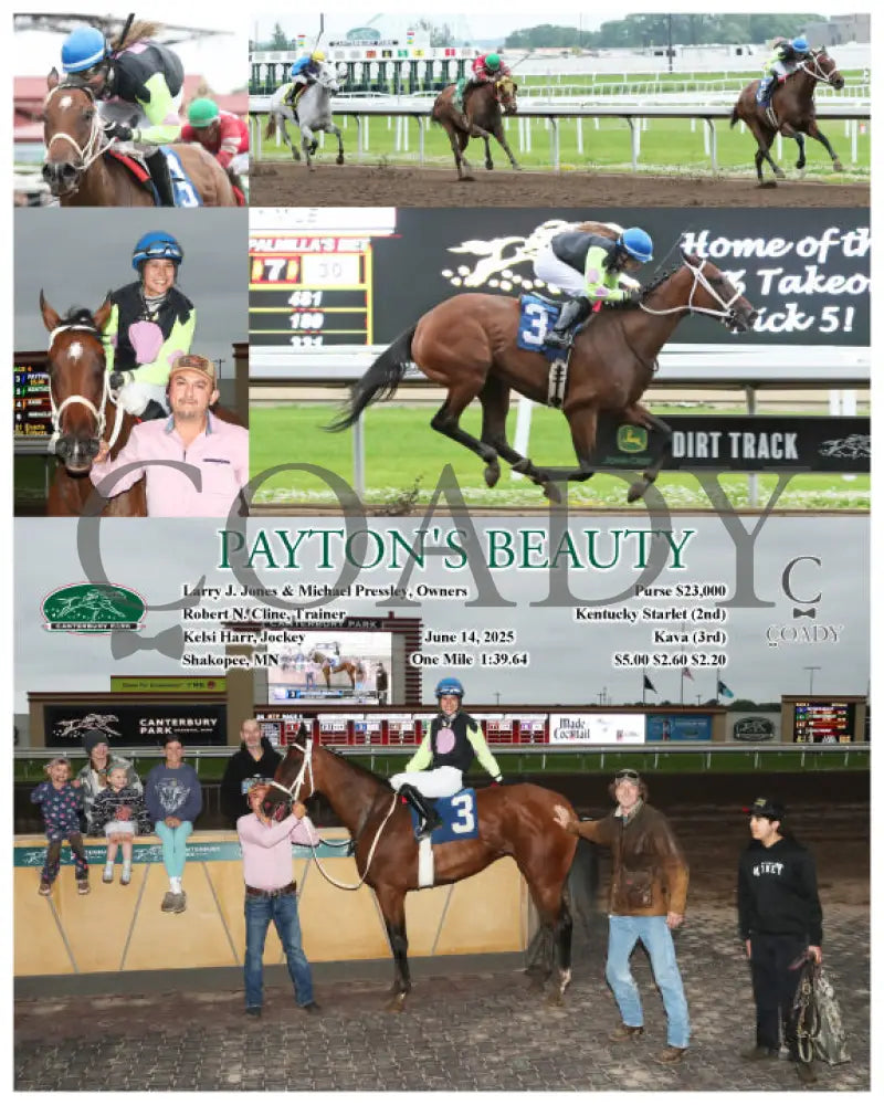 PAYTON’S BEAUTY - 06-14-25 - R04 - CBY Ruidoso Downs