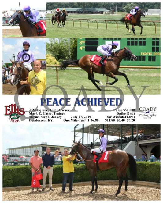 Peace Achieved - 07-27-19 R03 Elp Ellis Park
