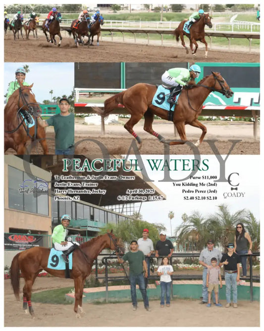 PEACEFUL WATERS - 04-30-25 - R08 - TUP Turf Paradise