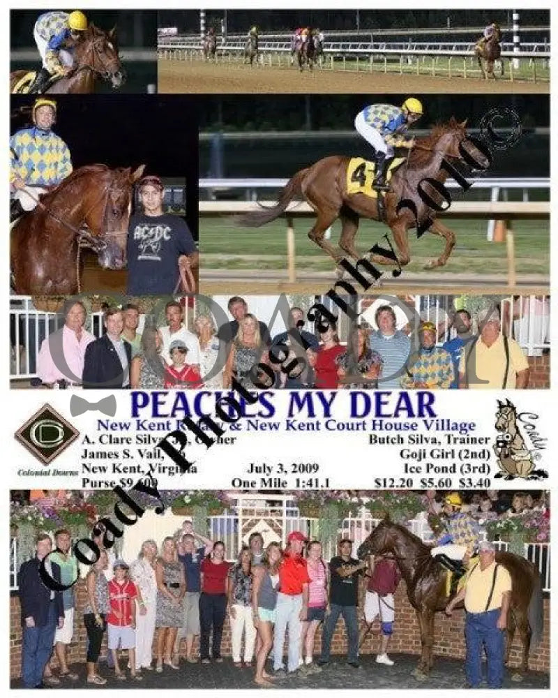 Peaches My Dear - New Kent Rotary & Cou Colonial Downs