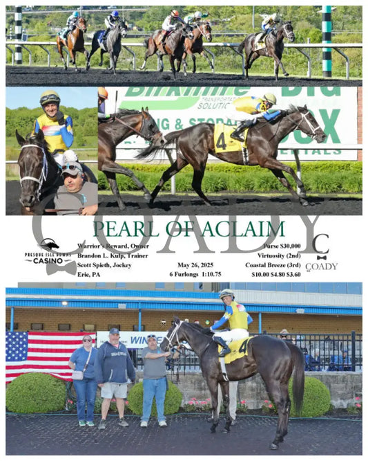 PEARL OF ACLAIM - 05-26-25 - R06 - PID Presque Isle Downs