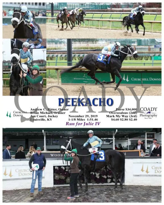 Peekacho - 11-29-19 R05 Cd Churchill Downs