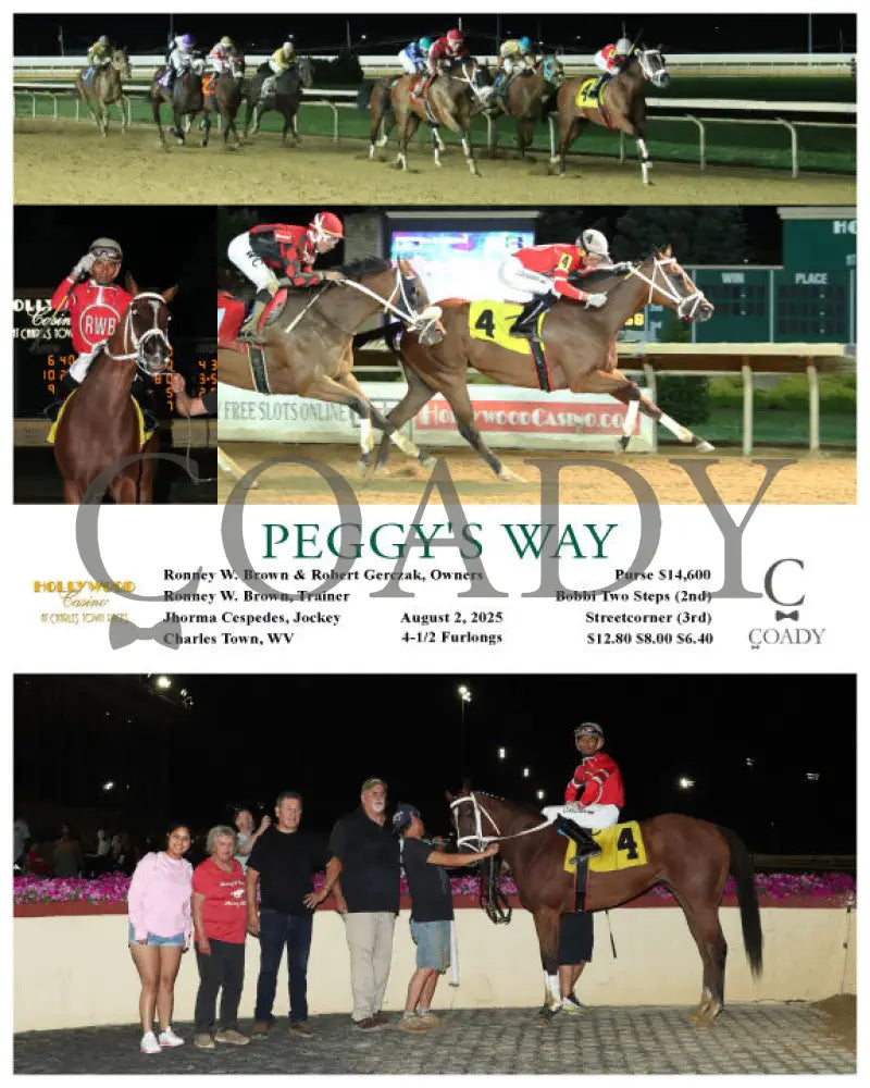 PEGGY’S WAY - 08-02-25 - R08 - CT Hollywood Casino at Charles Town Races