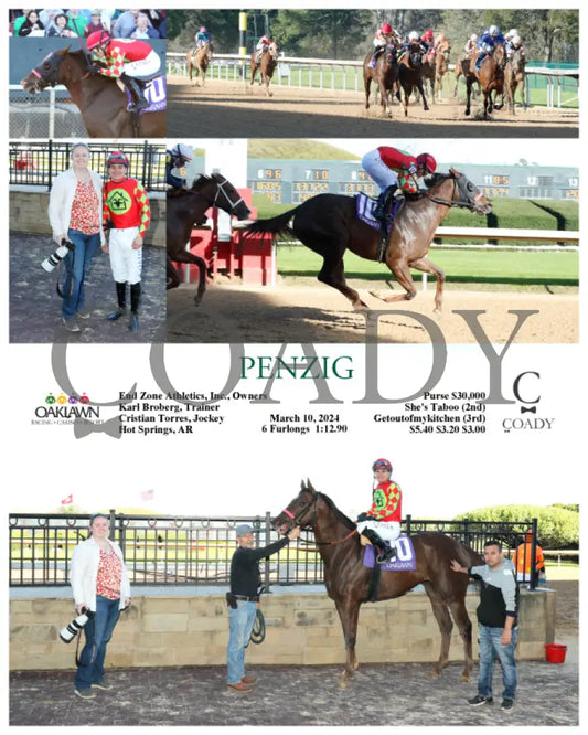Penzig - 031024 Race 09 Op Oaklawn Park
