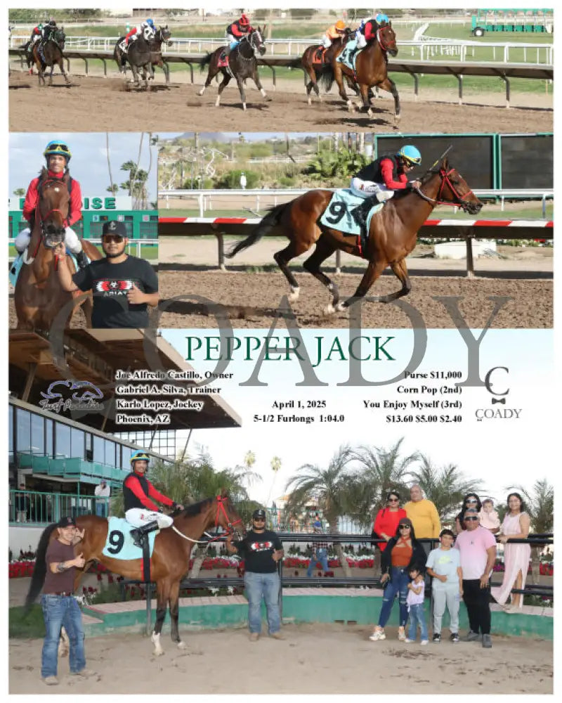 PEPPER JACK - 04-01-25 - R09 - TUP Turf Paradise