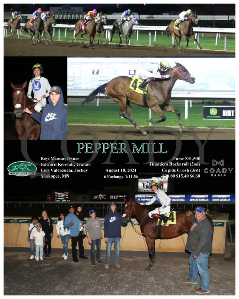 Pepper Mill - 08-10-24 R08 Cby Canterbury Park