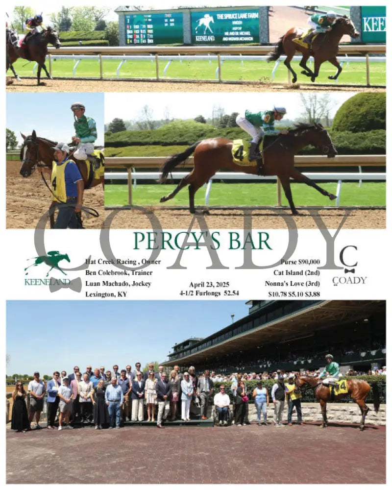 PERCY’S BAR - 04-23-25 - R02 - KEE Keeneland