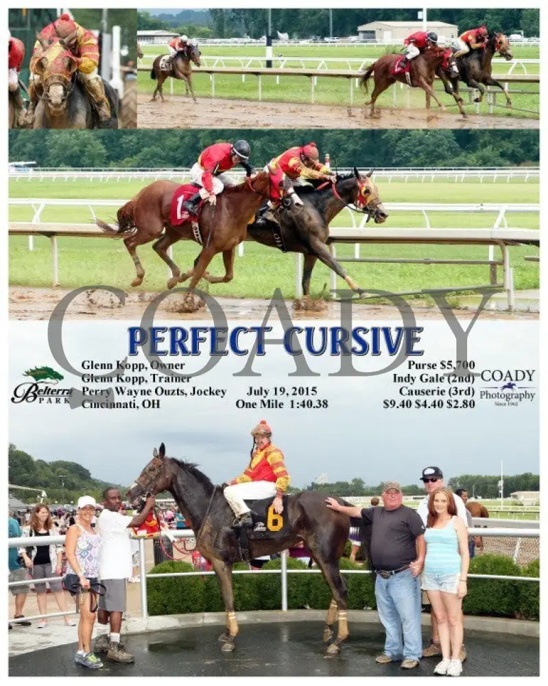 Perfect Cursive - 071915 Race 02 Btp Belterra Park