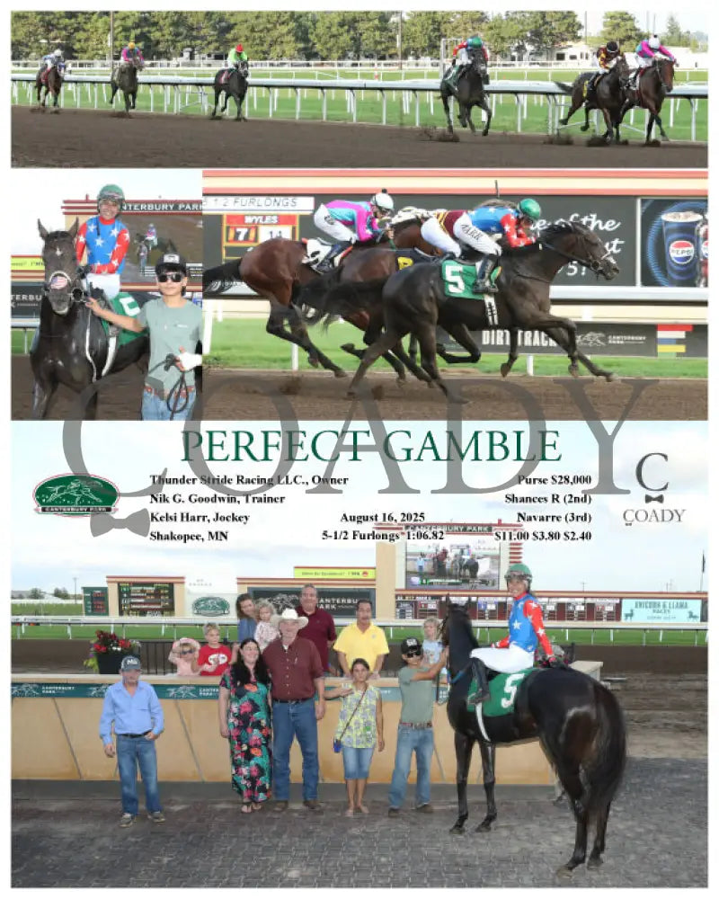 PERFECT GAMBLE - 08-16-25 - R04 - CBY Canterbury Park