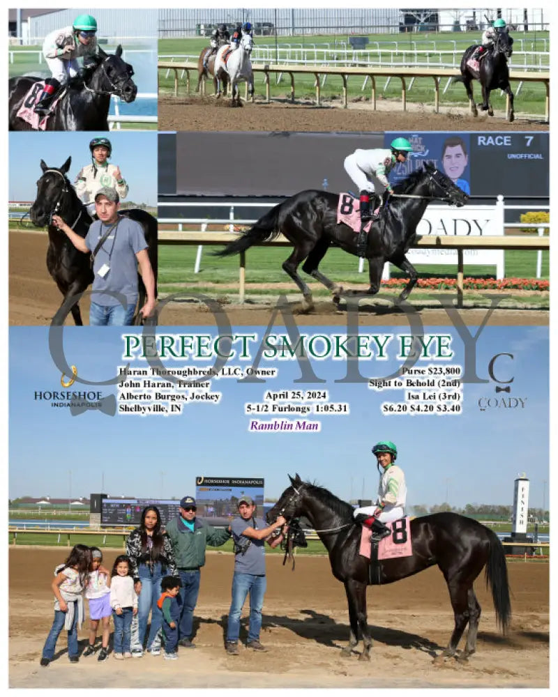 Perfect Smokey Eye - 04-25-24 R07 Ind Indiana Grand