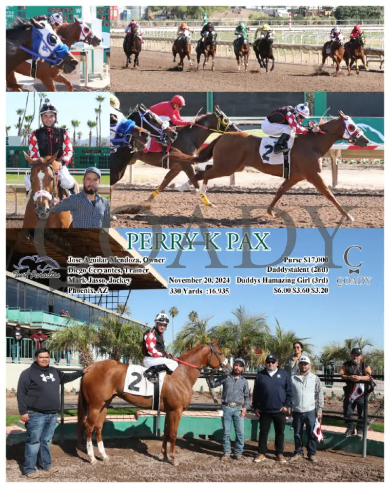 Perry K Pax - 11-20-24 R01 Tup Turf Paradise