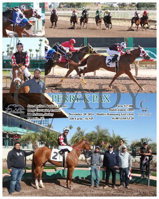 Perry K Pax - 11-20-24 R01 Tup Turf Paradise
