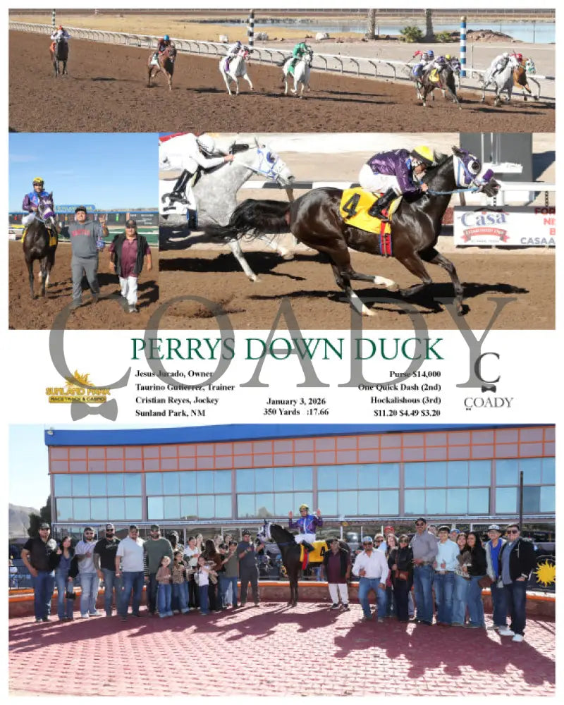 PERRYS DOWN DUCK - 01-03-26 - R04 - SUN - Coady Media - Kurtis Coady Photography