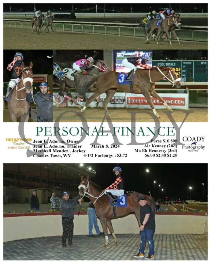 Personal Finance - 03 - 08 - 24 R01 Ct Hollywood Casino At Charles Town Races