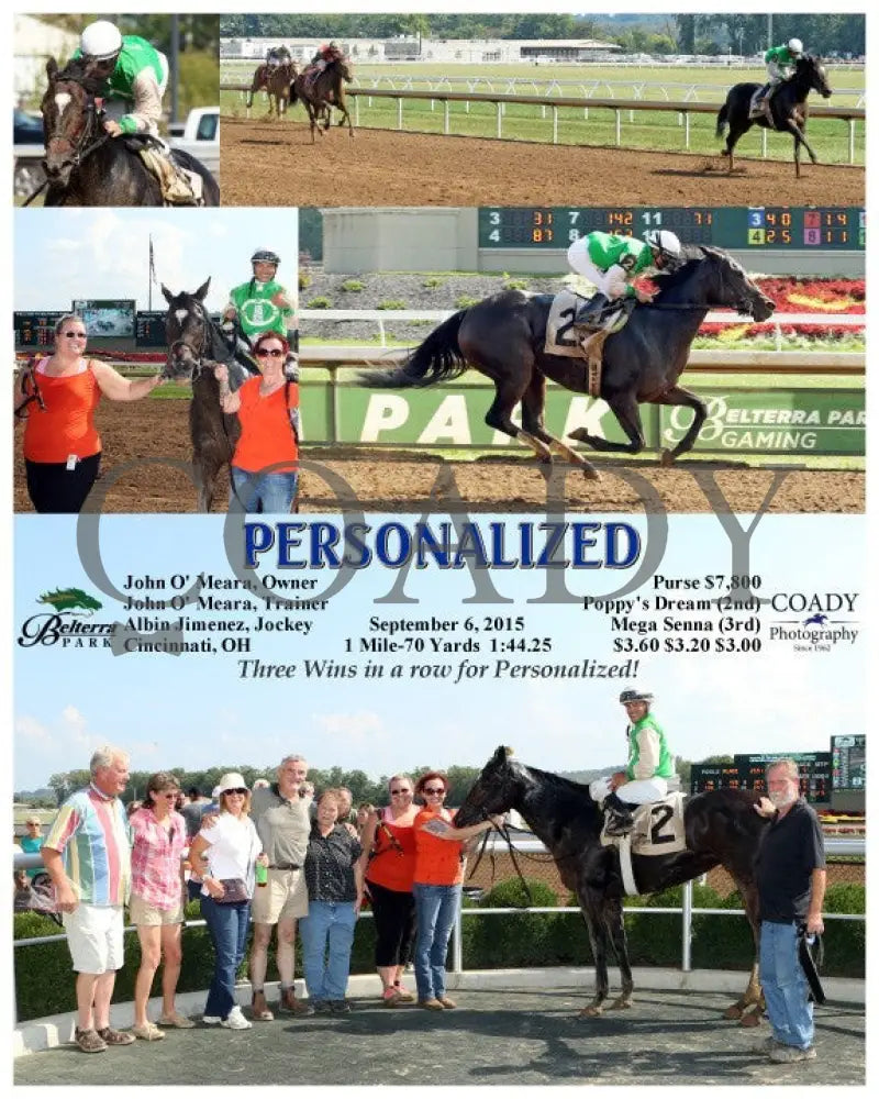 Personalized - 090615 Race 05 Btp Belterra Park