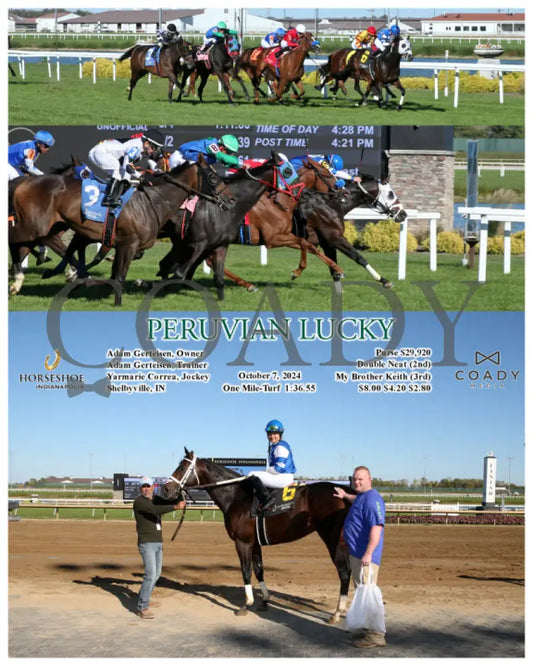 Peruvian Lucky - 10-07-24 R05 Ind Indiana Grand