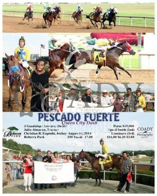 Pescado Fuerte - 081014 Race 09 Btp Belterra Park