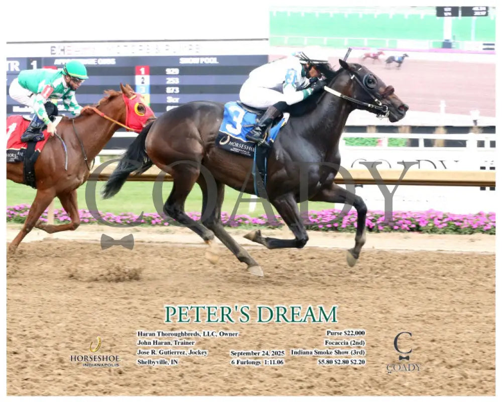 PETER’S DREAM - 09-24-25 - R01 - IND - Action Indiana Grand